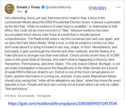 thumbnail of Trump Gab 07102021_1 fake news election scam RINOs detroit fast and furious.png