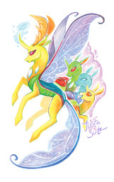 thumbnail of 1477447__safe_artist-colon-justasuta_thorax_changedling_changeling_changeling+king_flying_glowing+horn_king+thorax_simple+background_white+background.png
