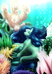 thumbnail of Aqua Shine under the sea (Old Drawing from 2015) by PocketyHat.png