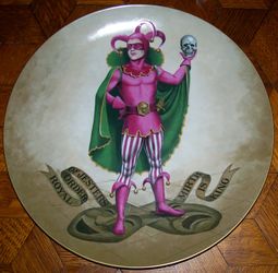thumbnail of ROYAL BAYREUTH ROYAL ORDER of JESTERS PLATE, THE ACTOR.jpeg
