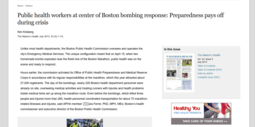 thumbnail of Screenshot_2020-05-20 Public health workers at center of Boston bombing response Preparedness pays off during crisis.png