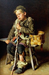 thumbnail of Иван_И._Творожников_-_Мальчик-нищий_с_корзиной_(1886).jpg