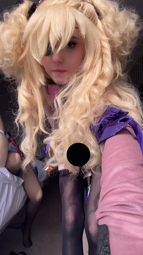 thumbnail of 7182972969856011563 Guys please follow the acc i tagged in case I get banned again #HolidayOREOke #fyp #viral #cosplay #eveilns #holmat #holmat2022 #genshinimpact #fischlcosplay.mp4
