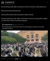 thumbnail of Texas governor Greg Abbott deploys police to imprison non-Jews.png