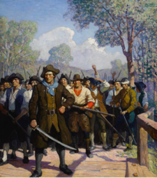 thumbnail of Independence Day at Concord Bridge_NC Wyeth.PNG