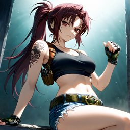 thumbnail of 1430-1girl, revy, black lagoon, shoulder tatt-animaPencilXL_v500-568826090.png