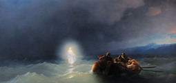 thumbnail of CHRIST WALKS ON WATER, 1849. IVAN KONSANTINOVICH AIVAZOVSKY.jpg