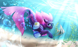 thumbnail of 2001961__safe_artist-colon-its-dash-gloomy_fizzlepop+berrytwist_tempest+shadow_female_fish_looking+back_seaponified_seapony+(g4)_seapony+tempest+sh.jpeg