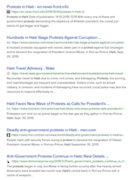 thumbnail of Protests in Haiti over corruption.png