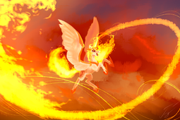 thumbnail of 2244629__safe_artist-colon-D0B3D183D181D18C_daybreaker_princess+celestia_alicorn_pony_armor_female_fire_flying_mane+of+fire_mare_open+mouth_solo_wings.png