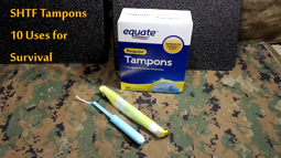 thumbnail of Survival Tampons 10 Uses for SHTF.mp4
