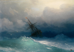 thumbnail of Ship on Stormy Seas_Ivan Konstantinovich Aivazovsky, 2014.PNG
