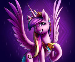 thumbnail of 1334567__safe_artist-colon-its-dash-gloomy_princess+cadance_crown_cute_cutedance_grin_jewelry_large+wings_necklace_peytral_raised+hoof_regalia_simple+b.png