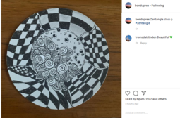 thumbnail of Screenshot_2020-03-14 Bonnie Dupree on Instagram “Zentangle class☺️ #zentangle”.png