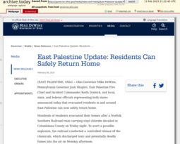 thumbnail of Screenshot 2023-02-22 at 21-46-11 East Palestine Update Residents Can Safely Return Home Governor Mi….png