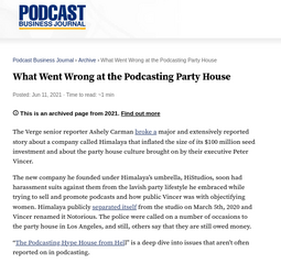 thumbnail of What Went Wrong at the Podcasting Party House.png