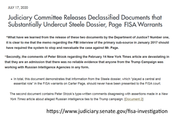thumbnail of FISA investigation strzok steele dossier.png