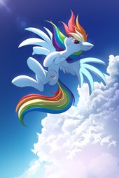 thumbnail of 2716670__safe_artist-colon-ask-dash-colorsound_rainbow+dash_pegasus_pony_cloud_crepuscular+rays_derpibooru+import_ear+fluff_female_flying_high+res_mare_sky_solo.jpg