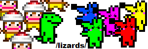 a random lizards banner
