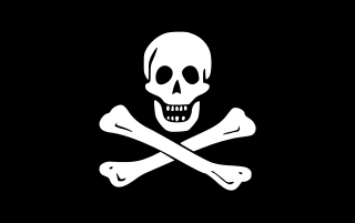 a random piracy banner